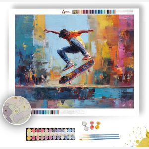 RISING STRUCTURE - Paint by Numbers Full Kit