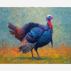 turkey, palette knife, oil painting, impasto, textured surface, artwork, expressive, modern, creative, visual art, illustration, bold colors, painterly, contemporary, graphic, conceptual