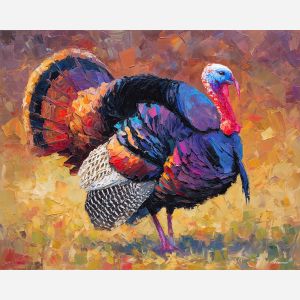 turkey, palette knife, oil painting, impasto, textured surface, artwork, expressive, modern, creative, visual art, illustration, bold colors, painterly, contemporary, graphic, conceptual