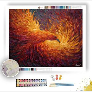 RISING FIELD - Paint by Numbers Full Kit