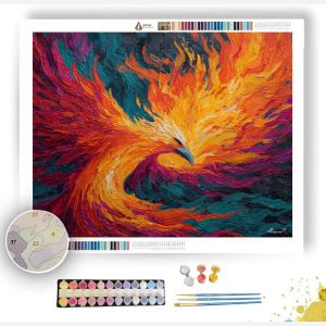 SHARP SCENE - Paint by Numbers Full Kit