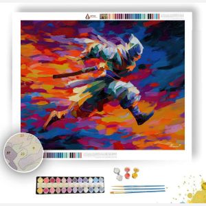 FREE FLOW - Paint by Numbers Full Kit