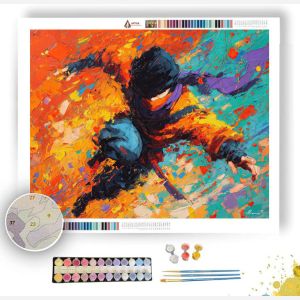 BRIGHT ENERGY - Paint by Numbers Full Kit