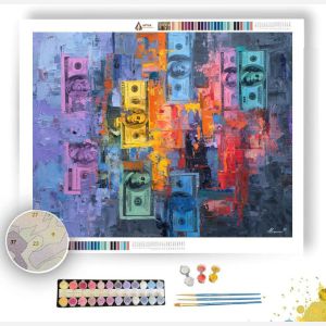 MODERN FLOW - Paint by Numbers Full Kit