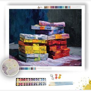 VIVID STRUCTURE - Paint by Numbers Full Kit