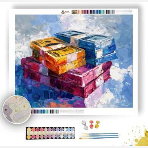 BRIGHT SPACE - Paint by Numbers Full Kit