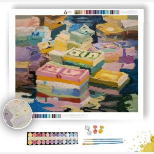 FLOATING COMPOSITION - Paint by Numbers Full Kit