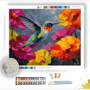 WARM COMPOSITION - Paint by Numbers Full Kit
