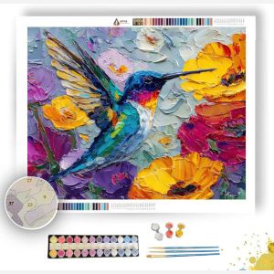 DYNAMIC FLOW - Paint by Numbers Full Kit