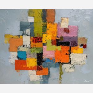 modernism, palette knife, oil painting, impasto, textured surface, artwork, expressive, modern, creative, visual art, illustration, bold colors, painterly, contemporary, graphic, conceptual