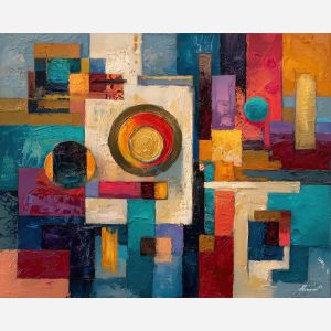 modernism, palette knife, oil painting, impasto, textured surface, artwork, expressive, modern, creative, visual art, illustration, bold colors, painterly, contemporary, graphic, conceptual