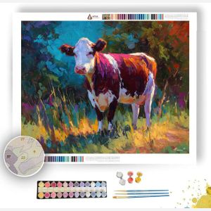 BRIGHT FLOW - Paint by Numbers Full Kit
