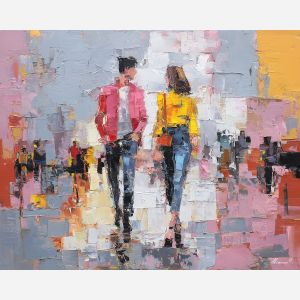 comic, book, palette knife, oil painting, impasto, textured surface, artwork, expressive, modern, creative, visual art, illustration, bold colors, painterly, contemporary, graphic, conceptual