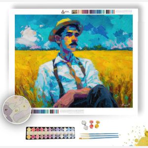 CALM FIELD - Paint by Numbers Full Kit