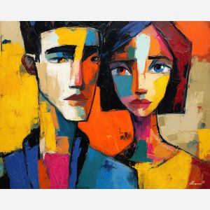 comic, book, palette knife, oil painting, impasto, textured surface, artwork, expressive, modern, creative, visual art, illustration, bold colors, painterly, contemporary, graphic, conceptual