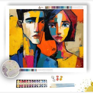 MODERN FORM - Paint by Numbers Full Kit