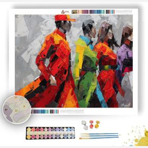 DYNAMIC STRUCTURE - Paint by Numbers Full Kit