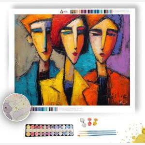 SILENT SHAPE - Paint by Numbers Full Kit
