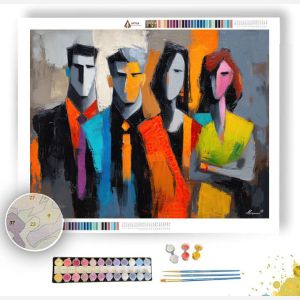 CLEAN VIEW - Paint by Numbers Full Kit