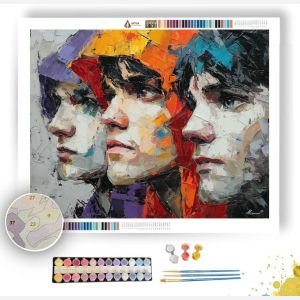 CLEAN FRAME - Paint by Numbers Full Kit