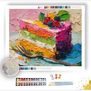 FLOATING IMAGE - Paint by Numbers Full Kit