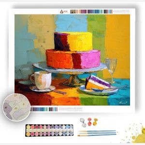 WARM STRUCTURE - Paint by Numbers Full Kit