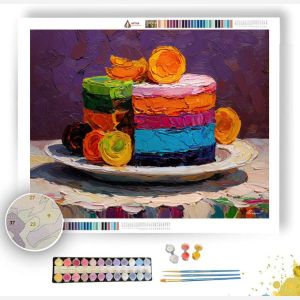 PLAYFUL FORM - Paint by Numbers Full Kit