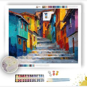 DYNAMIC PROMENADE - Paint by Numbers Full Kit
