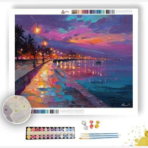 SUNLIT EVENING - Paint by Numbers Full Kit