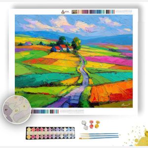 FESTIVE RIDGE - Paint by Numbers Full Kit