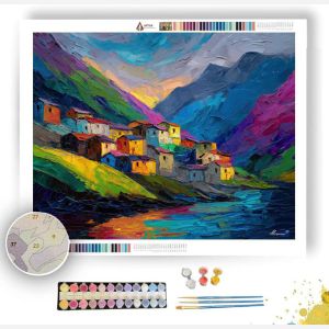 PAINTED SHORE - Paint by Numbers Full Kit