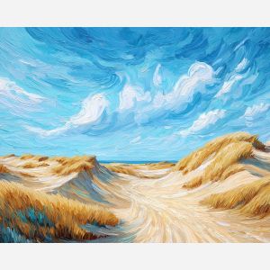 dune, palette knife, oil painting, impasto, textured surface, modern art, symbolic, expressive, visual art, creative, painterly, bold colors, contemporary, conceptual, illustrative, abstract