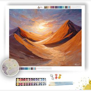 GLOWING VISION - Paint by Numbers Full Kit