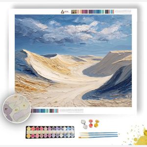FLOWING SHAPE - Paint by Numbers Full Kit