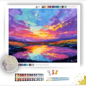CALM HORIZON - Paint by Numbers Full Kit