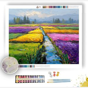 QUIET FIELD - Paint by Numbers Full Kit