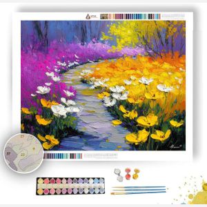 FLOWING PATH - Paint by Numbers Full Kit