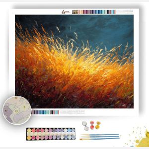 GLOWING FIELD - Paint by Numbers Full Kit