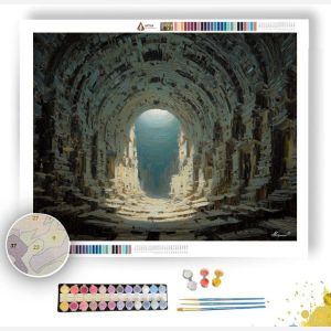 ANCIENT STRUCTURE - Paint by Numbers Full Kit