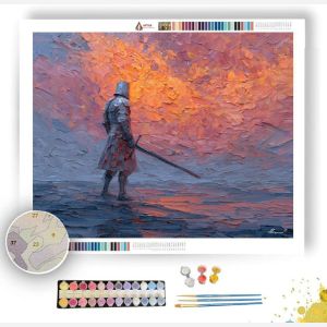 FLOWING FORM - Paint by Numbers Full Kit