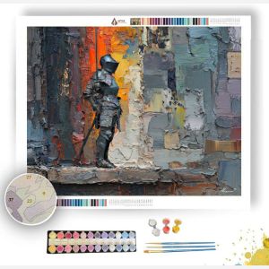 BROKEN STRUCTURE - Paint by Numbers Full Kit