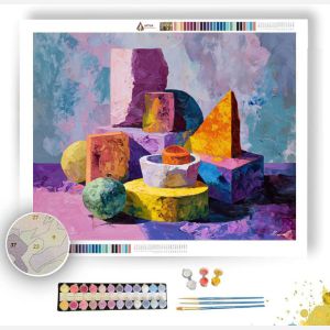BRIGHT SHAPE - Paint by Numbers Full Kit