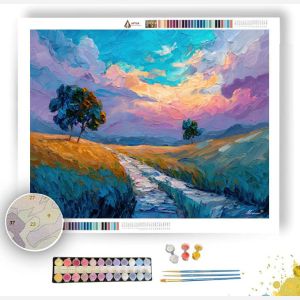 WINDY PATH - Paint by Numbers Full Kit