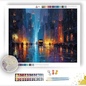 DARK CITY - Paint by Numbers Full Kit