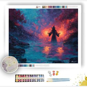 NEON REVERIE - Paint by Numbers Full Kit