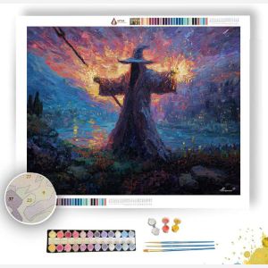 IRON MASQUERADE - Paint by Numbers Full Kit