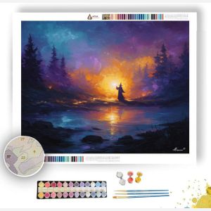 RISING SYMBOL - Paint by Numbers Full Kit