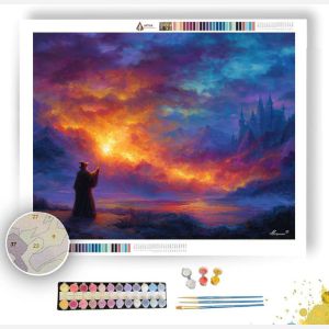 BURNING ODYSSEY - Paint by Numbers Full Kit