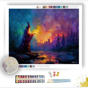 RISING FRAME - Paint by Numbers Full Kit