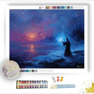 FROZEN WHISPER - Paint by Numbers Full Kit